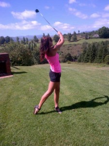 Golf shot